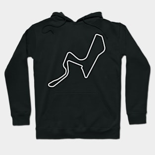 Kyalami Racing Circuit [outline] Hoodie